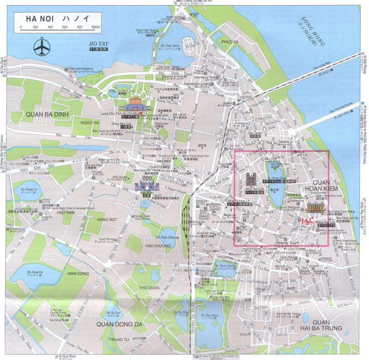 Mappa di gay hanoi