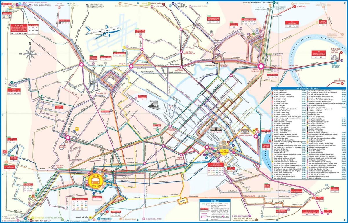 mappa della città di hanoi, vietnam