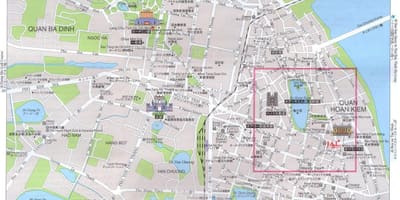 Mappa di gay hanoi
